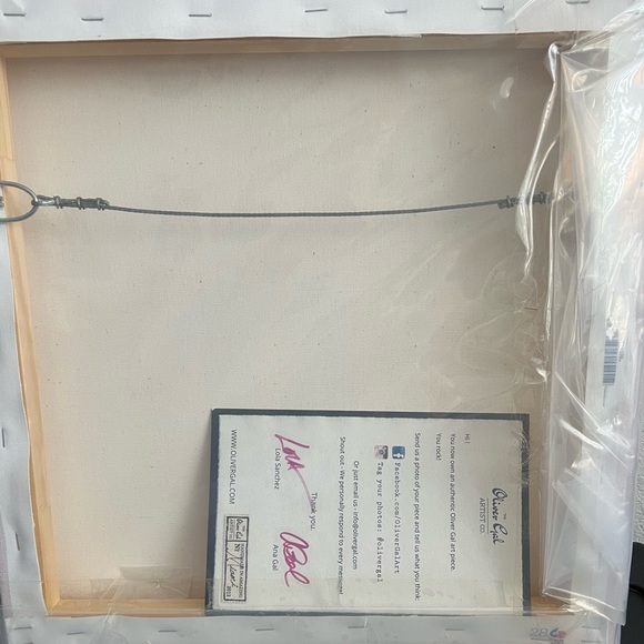New In Plastic: Oliver Gal Chanel Canvas Print - Picture 2 of 3